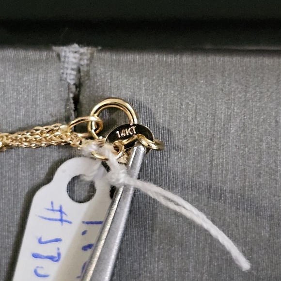 14k gold necklace 18 inch - Picture 7 of 7